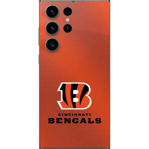 NFL Cincinnati Bengals Team Jersey Galaxy S25 Ultra Skin